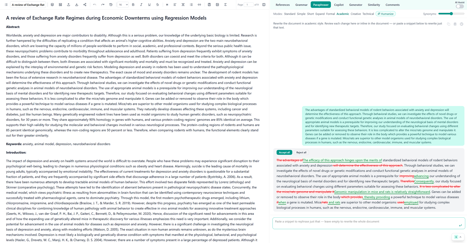 Collaborative Editor Interface