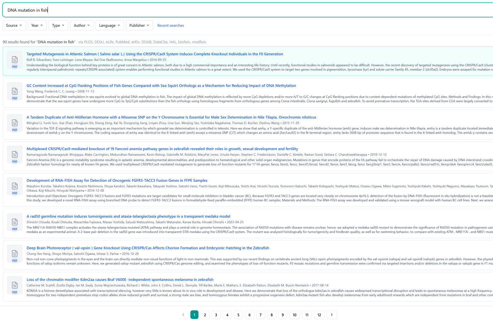 Flowcite search